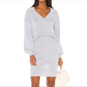 Song of Style | Dumas knit sweater skirt set